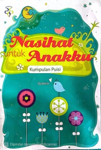 Image of Nasihat untuk Anakku-Kumpulan Puisi