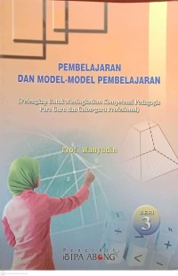 Image of Seri 3-Pembelajaran Dan Model-Model Pembelajaran